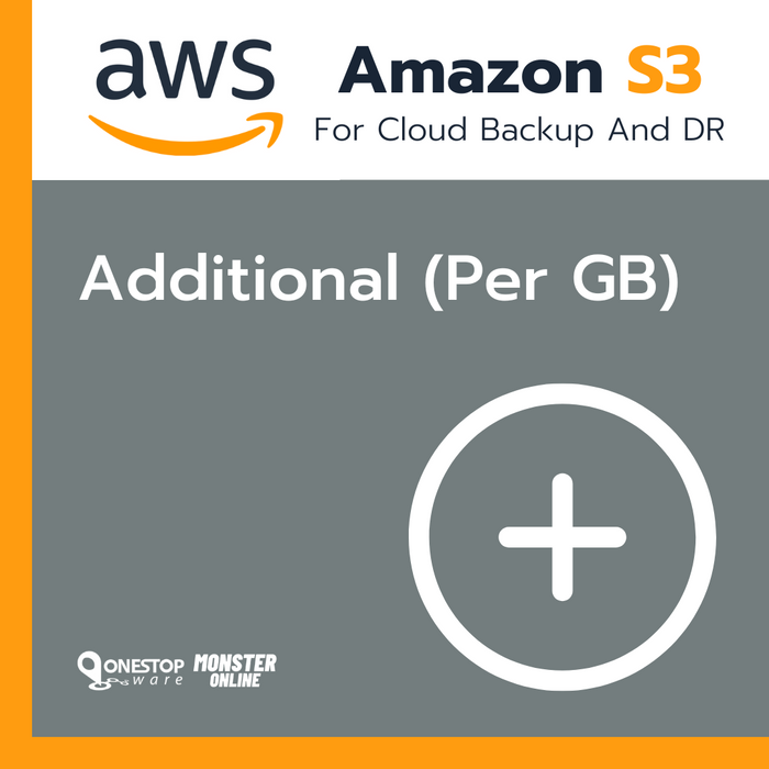 Amazon S3 Additional (Per GB)