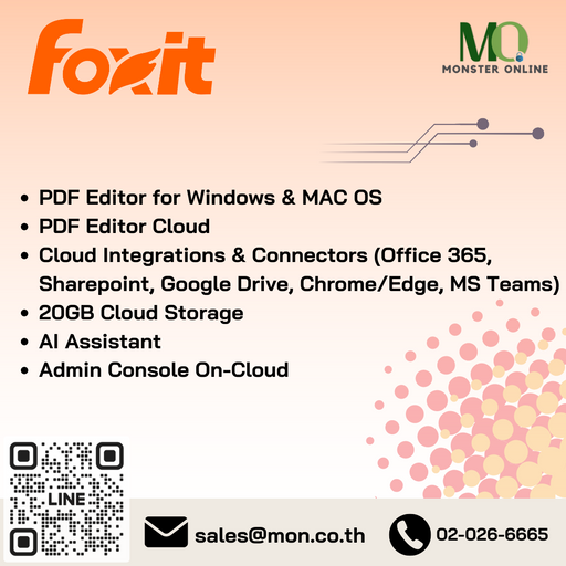 Foxit PDF Editor คือ