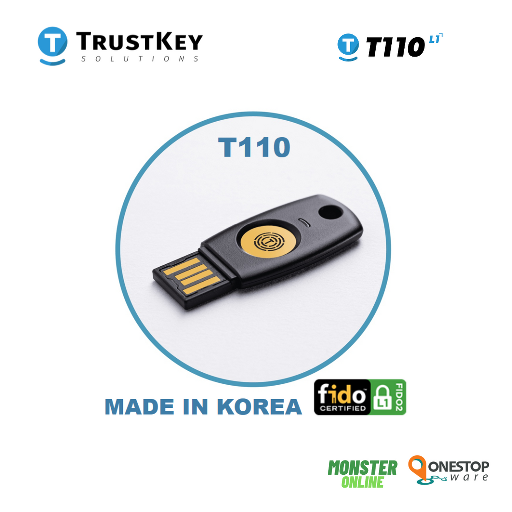 ราคา Security Keys กุญแจรักษาความปลอดภัย TrustKey, Yubico — Monster Online