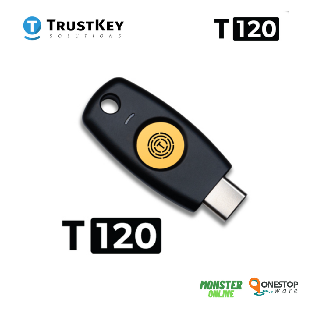Trustkey ราคา Security Keys กุญแจรักษาความปลอดภัย TrustKey, Yubico — Monster Online