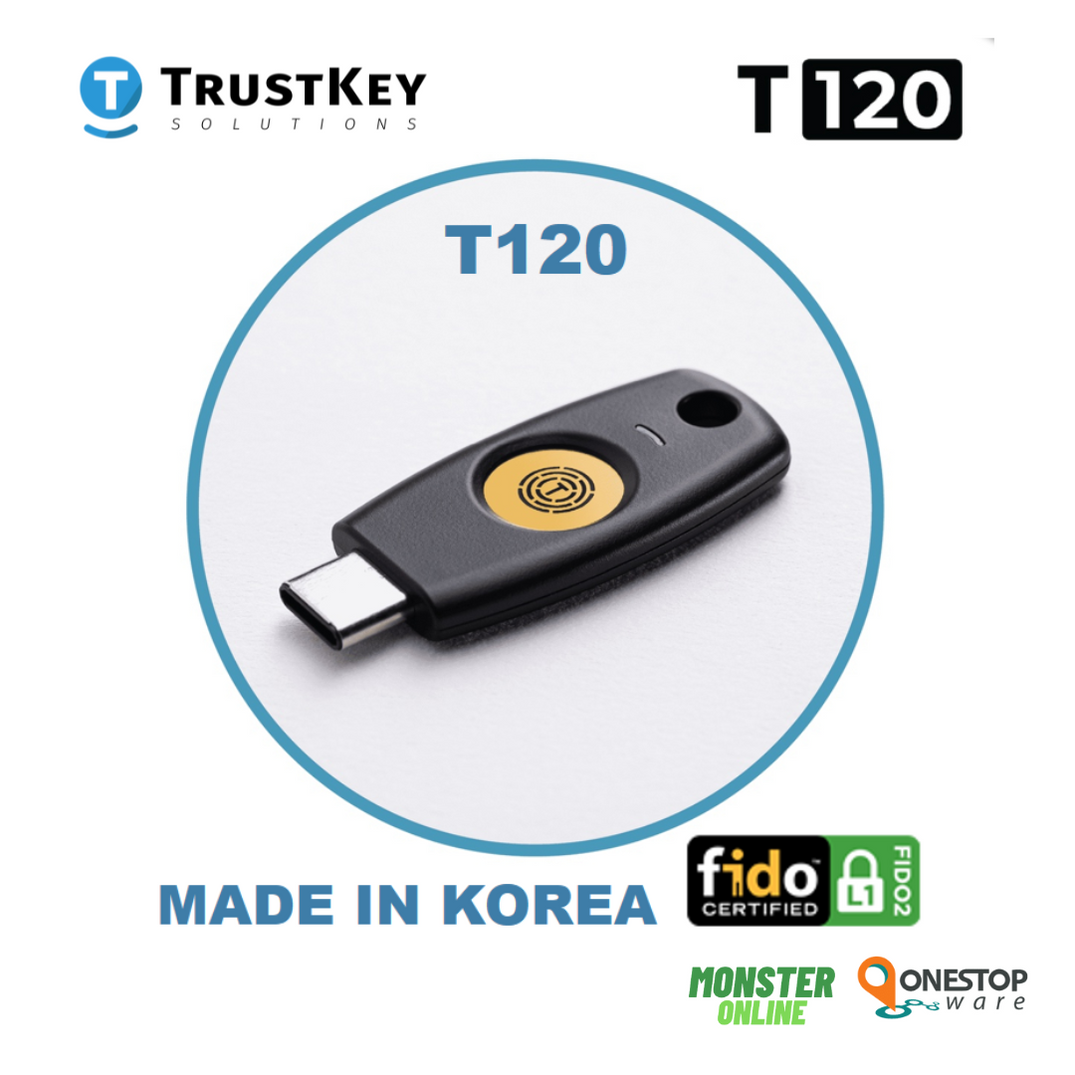 Trustkey ราคา Security Keys กุญแจรักษาความปลอดภัย TrustKey, Yubico — Monster Online