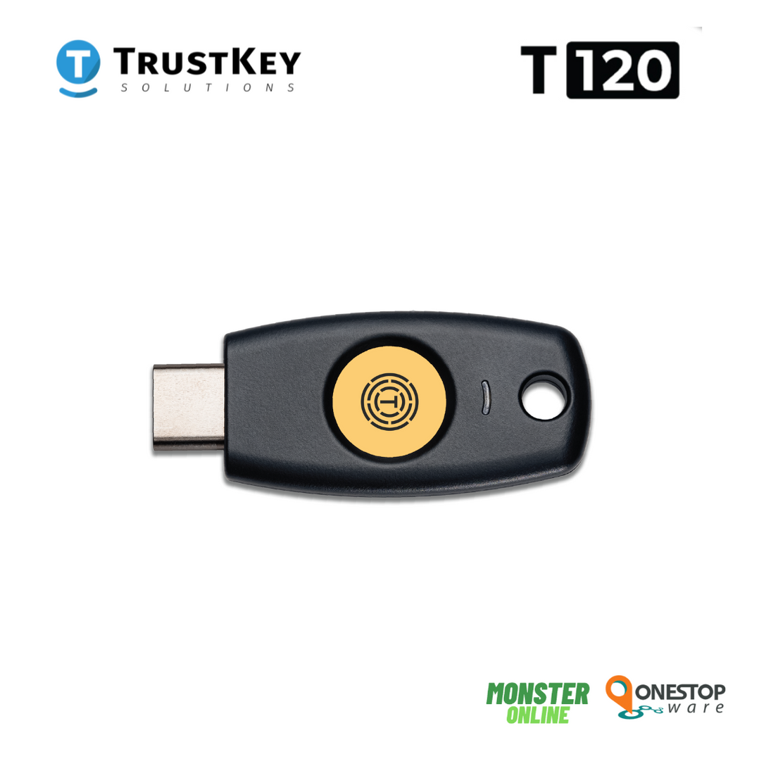 (สินค้าใหม่!!) ราคา TrustKey T120 (USB-C) กุญแจรักษาความปลอดภัย ...