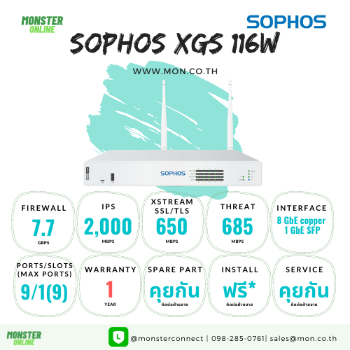 Sophos XGS 116w