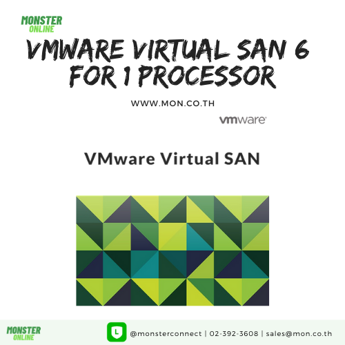 VMware Virtual SAN 6 for 1 processor