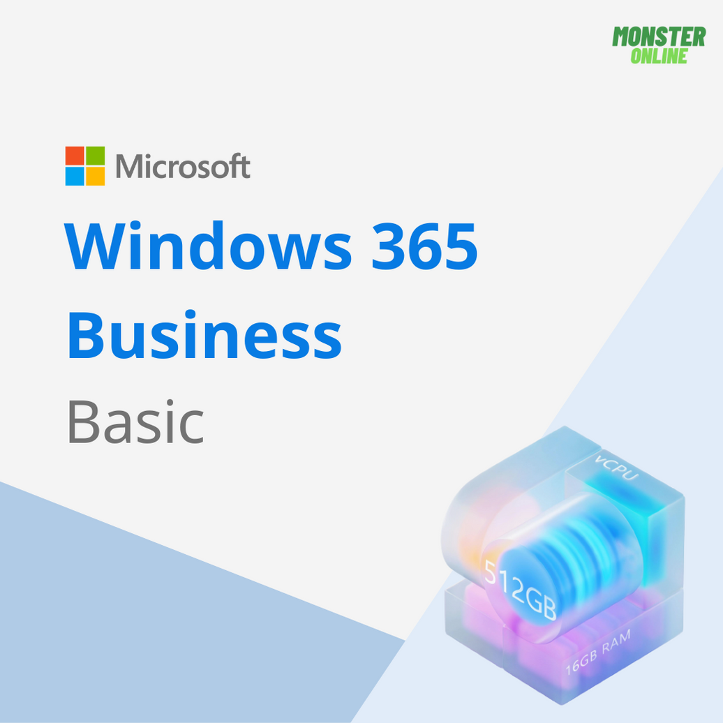 [โปรโมชั่น !!!] Windows 365 Business Basic | Monster Connect พร้อมให้คำ ...