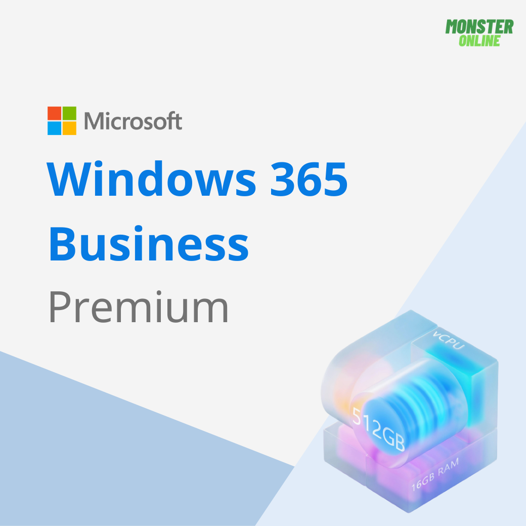 [โปรโมชั่น !!!] Windows 365 Business Premium | Monster Connect พร้อมให้ ...