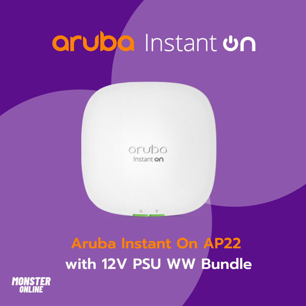 Aruba Instant On AP22 with 12V PSU WW Bundle — Monster Online